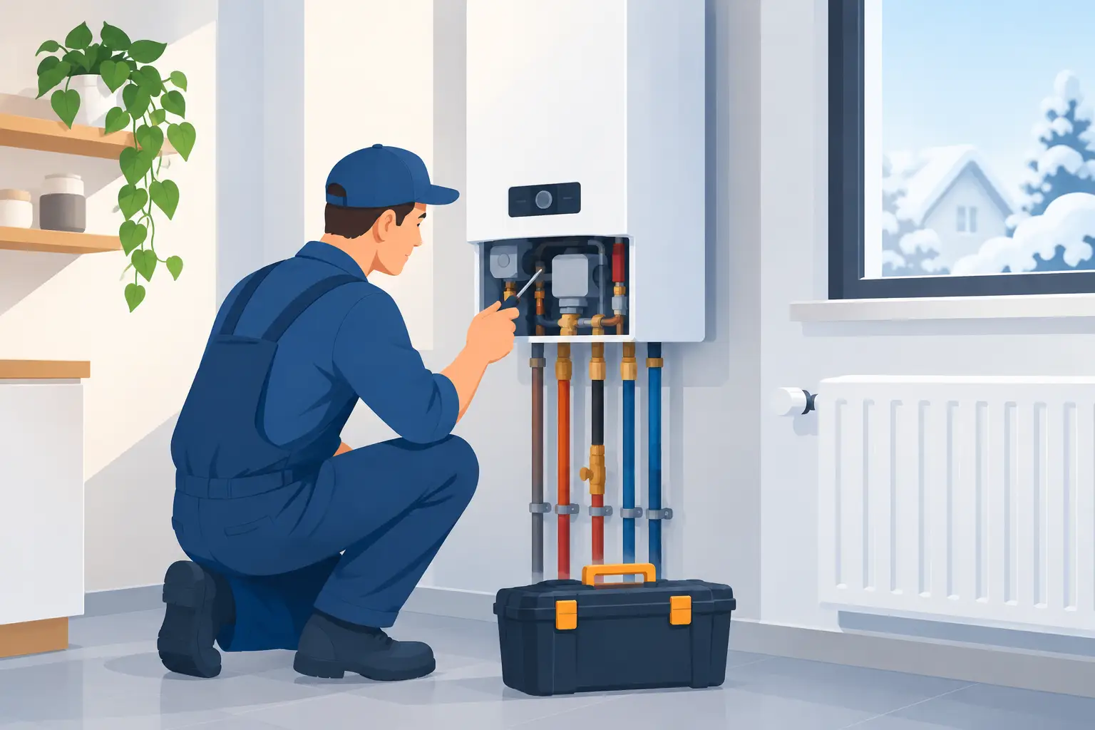 Illustration de l'article : Entretien système chauffage sans mauvaises surprises